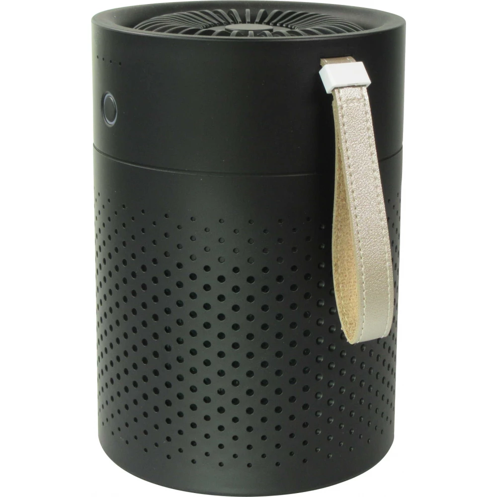 Stylischer + moderner Luftreiniger AirProtect 24W mit eleganter Schlaufe & USB-C - Schwarz