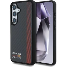Galaxy S25+ Case H&uuml;lle - Red Bull Racing Carbon Powerbar MagSafe - Schwarz