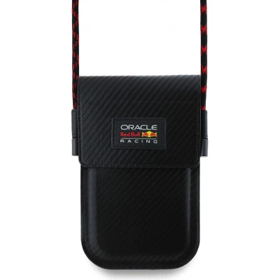 Red Bull Racing pochette universelle look carbon - Noir