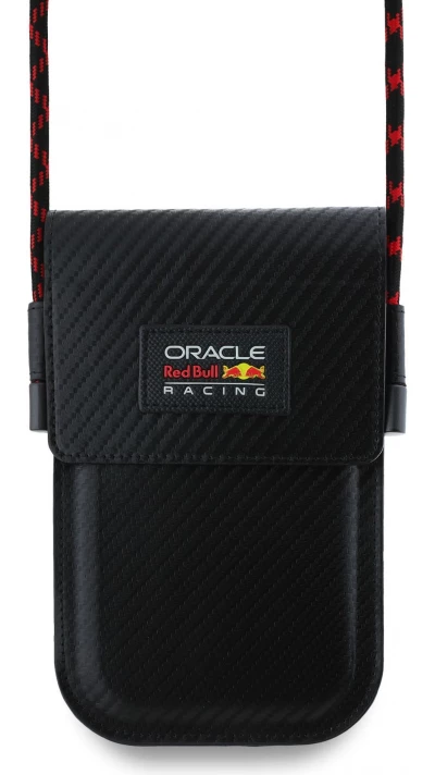 Red Bull Racing Universal Carbon Look Tasche - Schwarz