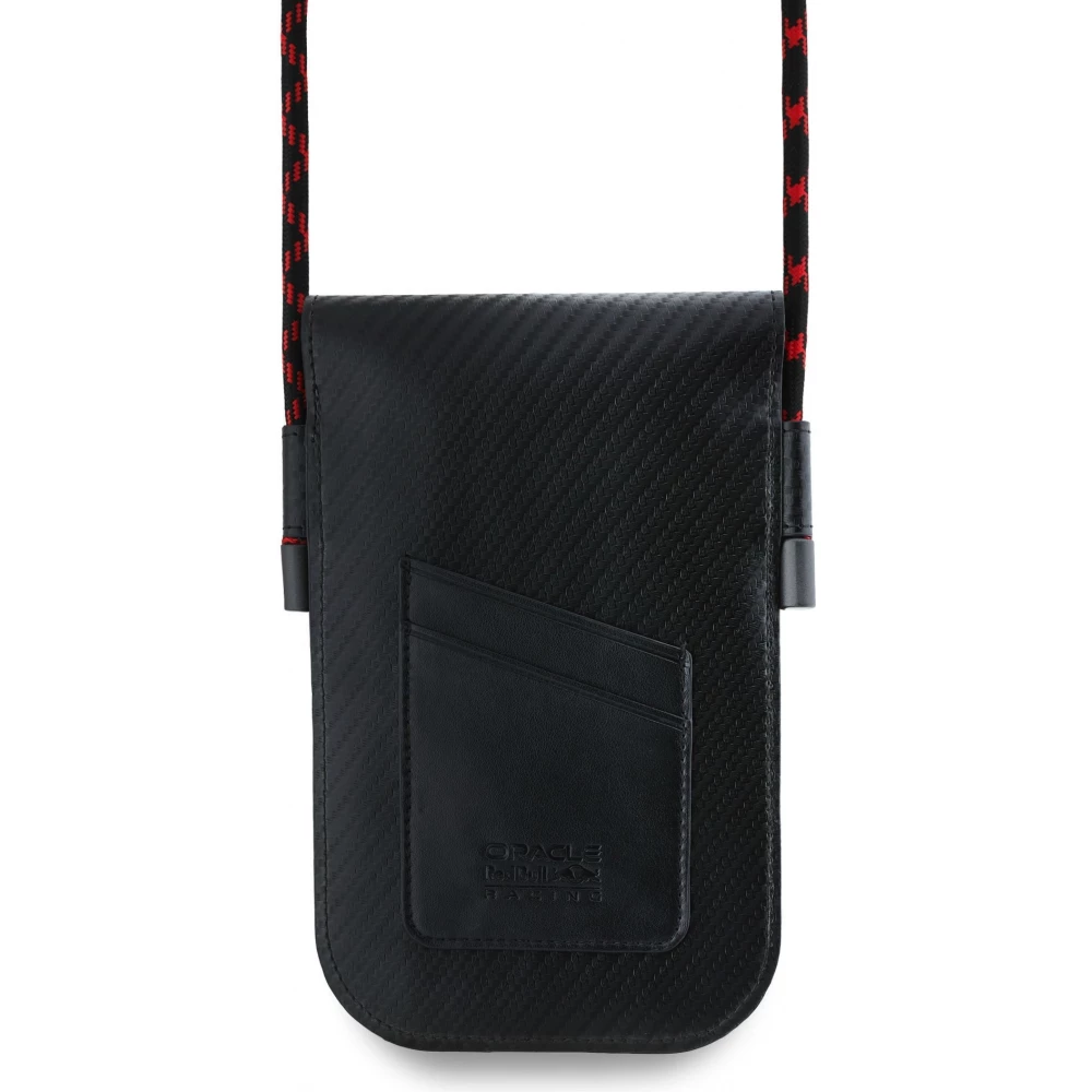 Red Bull Racing pochette universelle look carbon - Noir