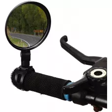 Rétroviseur universel pivotant pour vélos & bikes - volant accessoire (1pc)