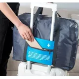 Sac d'appoint de voyage pliable et waterproof 32L de capacité - Vert
