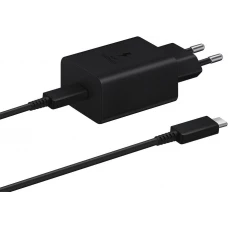 Samsung 45W USB-C Travel Charger Adapter Power Delivery + Ladekabel USB-C (1.8m) - Schwarz