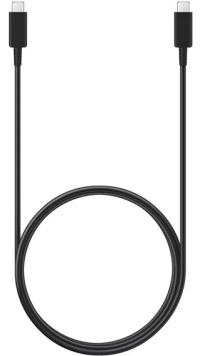 Samsung Câble de charge USB-C vers USB-C 5A 480Mbps 1M - Noir