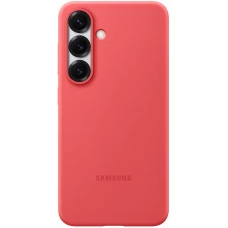 Galaxy S25 Case H&uuml;lle - Samsung Original Silikon - Rot