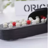 Sandales de podologie confortables avec semelle d'acupuncture noire - 42/43