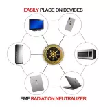 Set de 6 pastilles patch autocollant anti-ondes et antiradiations pour téléphone
