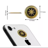 Set de 6 pastilles patch autocollant anti-ondes et antiradiations pour téléphone