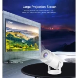 Smart Projecteur HD MG50 Multimédia LED Home Cinema avec Screen Mirroring (Android 12, Wi-Fi 6)
