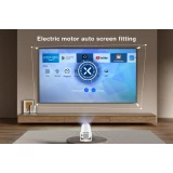 Smart Projecteur HD MG50 Multimédia LED Home Cinema avec Screen Mirroring (Android 12, Wi-Fi 6)