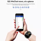 Smart Watch FitPro Y68 - Montre connectée avec écran tactile et programmes de sport / fitness - Rose