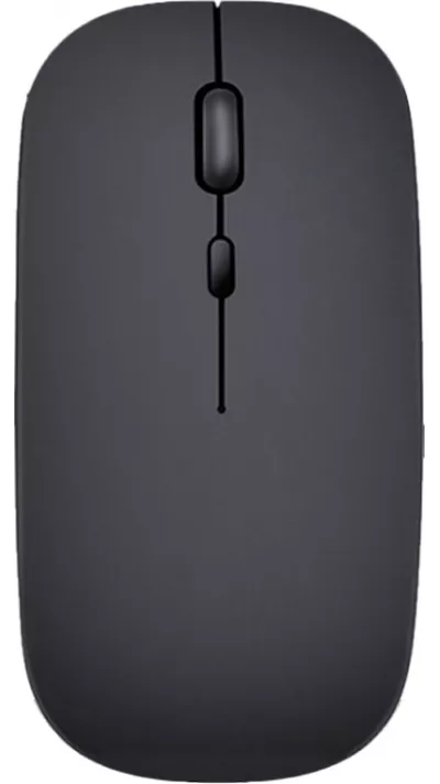 Kabellose Wireless Bluetooth Maus 2.4 Ghz + 1200dpi micro USB - Magic Black matt