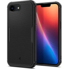 iPhone 16e Case H&uuml;lle - Spigen Core Armor MagSafe - Schwarz