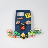 3D-Schmuck Charm für Silikonhülle mit Löcher im Crocs-Stil - Rollerblades