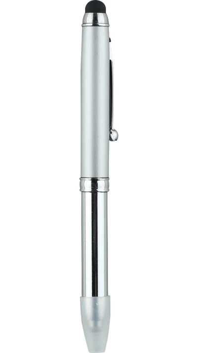 Universal präzisions Stylus - Touch-Pen für Touchscreens inkl. Kugelschreiber & LED 3 in 1