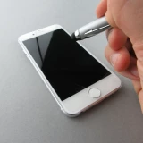 Universal präzisions Stylus - Touch-Pen für Touchscreens inkl. Kugelschreiber & LED 3 in 1