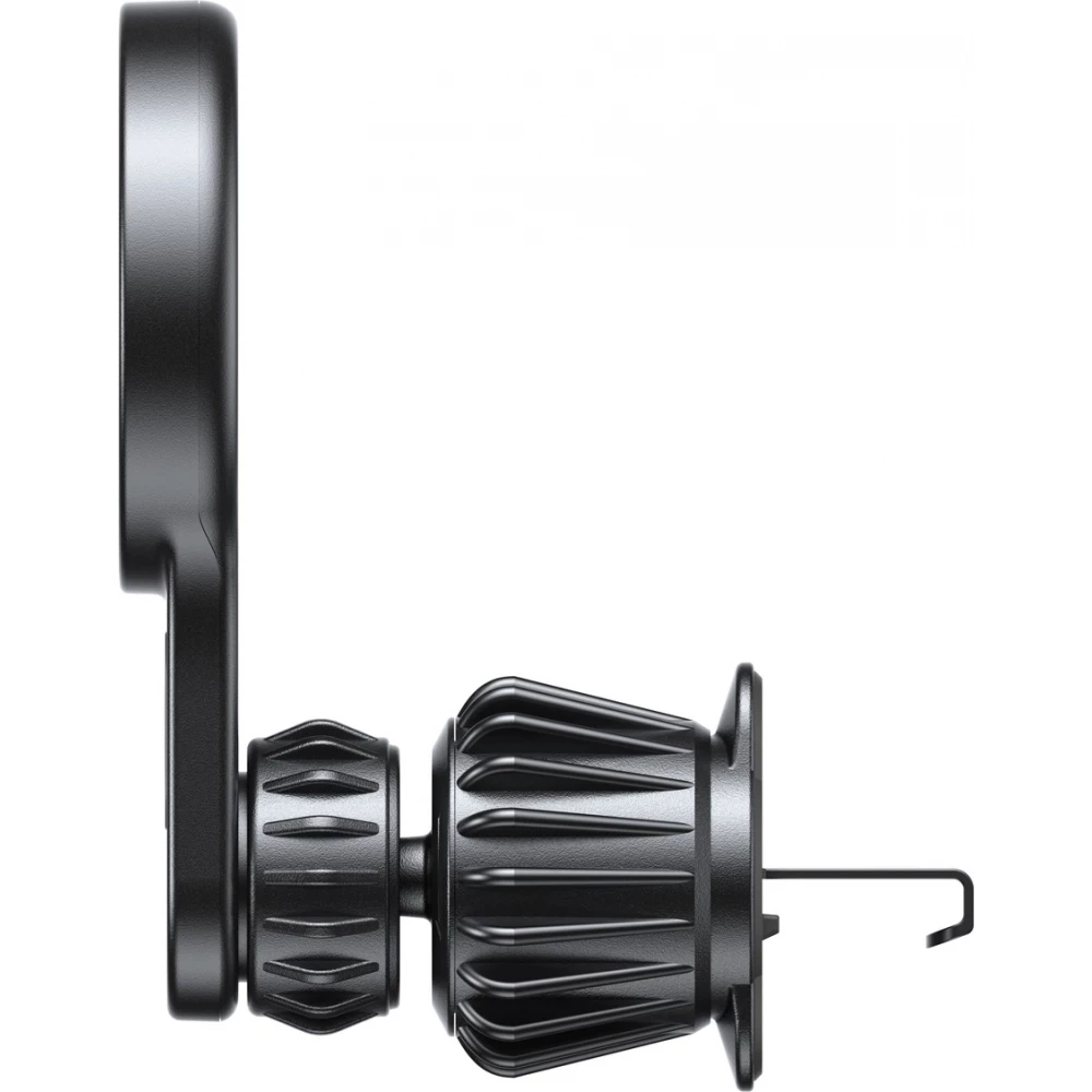 Support de voiture magn&eacute;tique look carbon pour iPhone avec MagSafe Joyroom JR-ZS355 - Noir