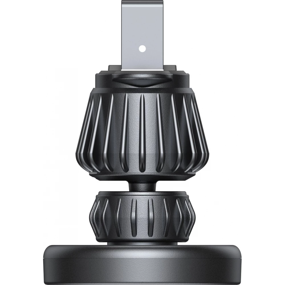 Support de voiture magn&eacute;tique look carbon pour iPhone avec MagSafe Joyroom JR-ZS355 - Noir