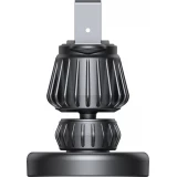 Support de voiture magn&eacute;tique look carbon pour iPhone avec MagSafe Joyroom JR-ZS355 - Noir