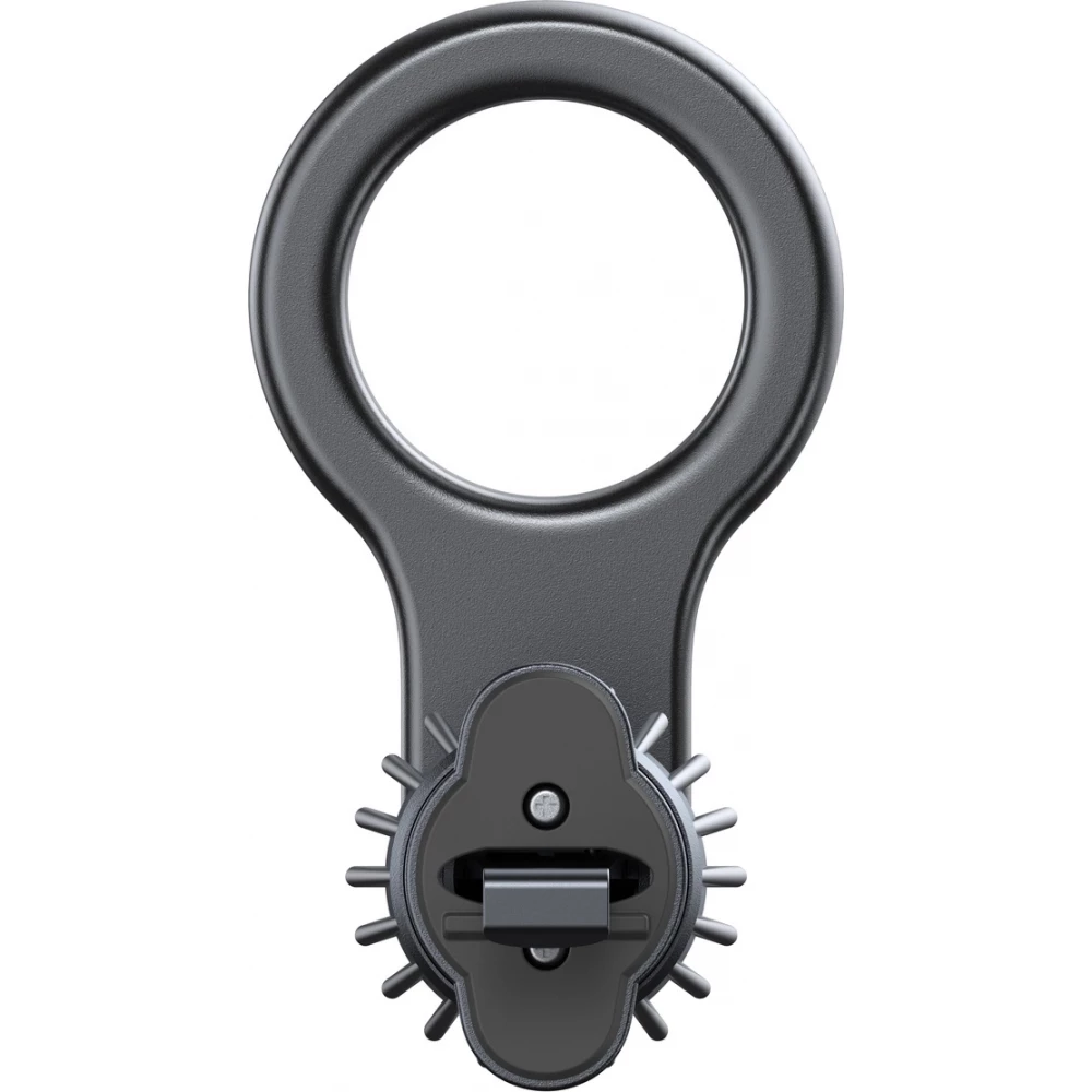 Support de voiture magn&eacute;tique look carbon pour iPhone avec MagSafe Joyroom JR-ZS355 - Noir
