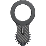 Support de voiture magn&eacute;tique look carbon pour iPhone avec MagSafe Joyroom JR-ZS355 - Noir