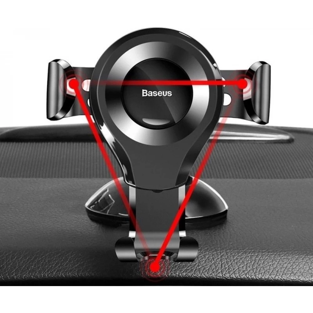 Baseus Osculum SUYL-XP01 Universeller Handyhalter f&uuml;r Auto - Windschutzscheibe oder Armaturenbrett - Schwarz