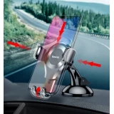Baseus Osculum SUYL-XP01 Universeller Handyhalter f&uuml;r Auto - Windschutzscheibe oder Armaturenbrett - Schwarz