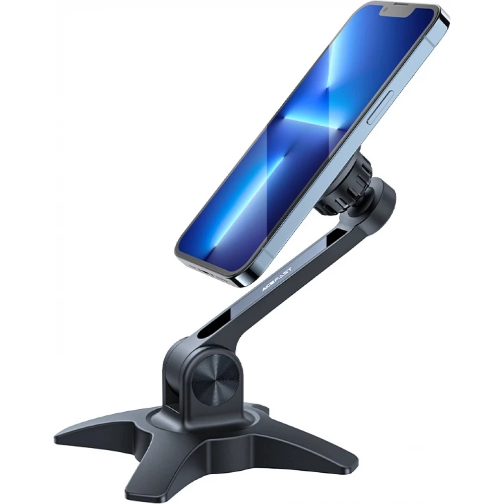 Support stand magn&eacute;tique MagSafe de t&eacute;l&eacute;phone Acefast E11 pour bureau - Noir