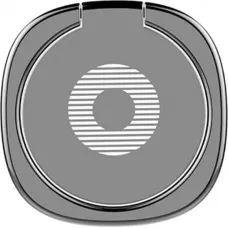 Anneau support 360° - Support de doigt interchangeable pour Smartphone / Tablettes - Noir