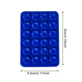Support universel pour smartphone - Fixation autocollante en silicone avec ventouses - Rose