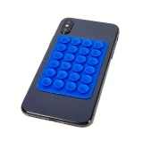 Support universel pour smartphone - Fixation autocollante en silicone avec ventouses - Rose