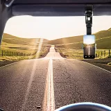 Support universel pour smartphone bras flexible réglable pour voiture pare-soleil