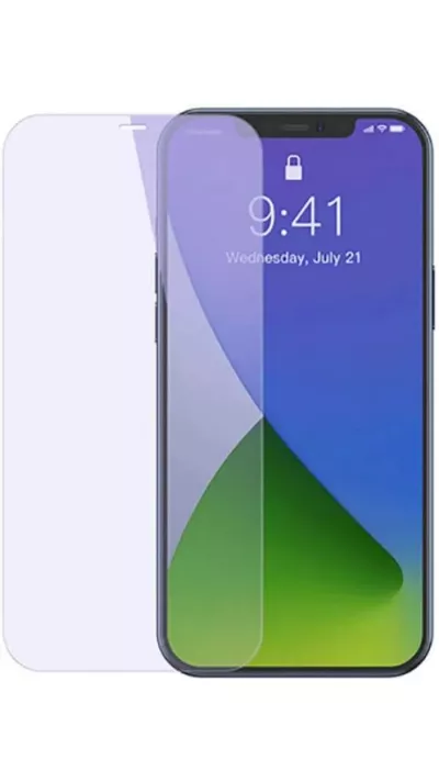 Tempered Glass iPhone 16 - Vitre de protection anti-lumière bleue