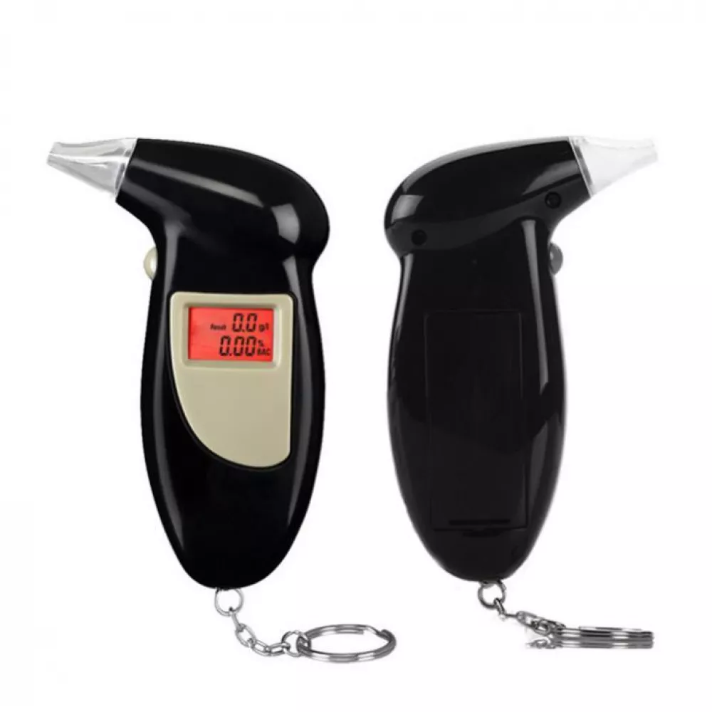 Testeur rapide numérique portable - Testeur d'alcool porte-clés pour les déplacements