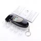 Testeur rapide numérique portable - Testeur d'alcool porte-clés pour les déplacements