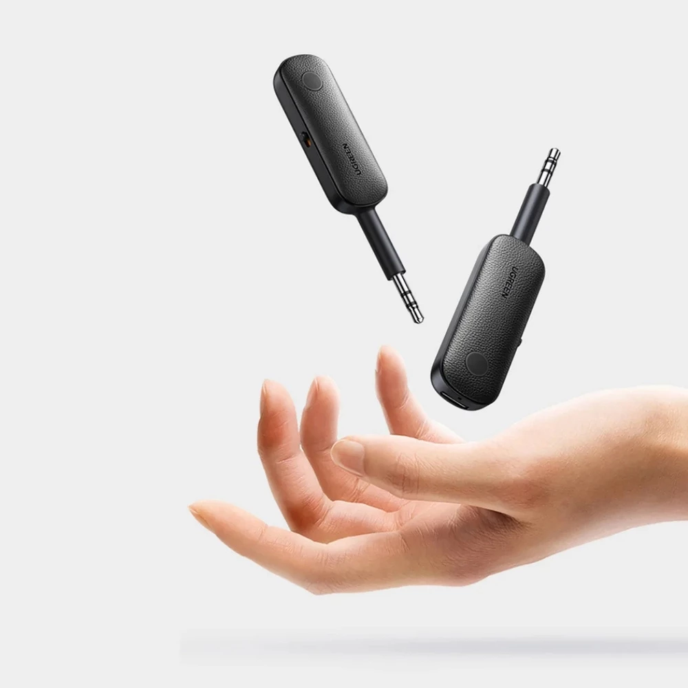 Ugreen 2 en 1 Récepteur émetteur Bluetooth 5.0 avec Mini Jack 3.5mm - Noir