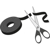 Bande velcro adhésive 1,5 cm pour câbles solution rapide et propre pour organiser fixer et démêler vos fils - Blanc