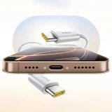 Baseus Dynamic 4 Pro câble magnétique charge rapide USB-C 100W (1m) - Blanc