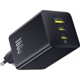 Baseus EnerFill FE11 3 en 1 chargeur mural rapide 2x USB-C / USB-A 100W - Noir