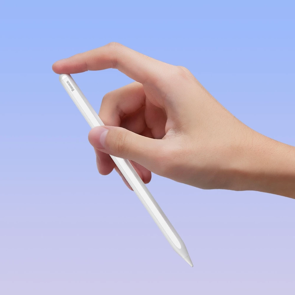 Baseus Smooth Writing 2 Serie - Magnetisches kabelloses Laden f&uuml;r Android und iOS - Wei&szlig;