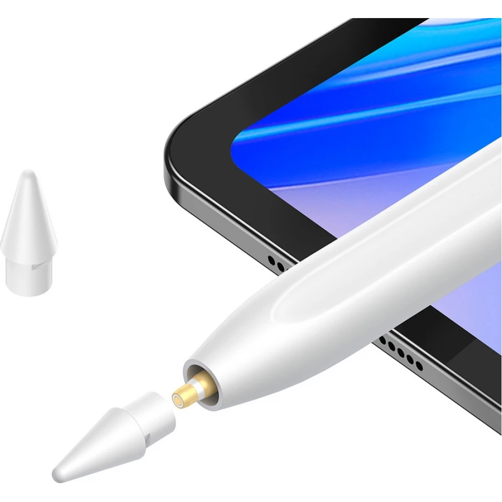 Baseus Smooth Writing 2 Serie - Magnetisches kabelloses Laden f&uuml;r Android und iOS - Wei&szlig;
