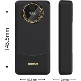 Batterie externe Dudao K12Pro 20000mAh 22.5W avec 3 ports PD USB-A USB-C Powerbank - Noir