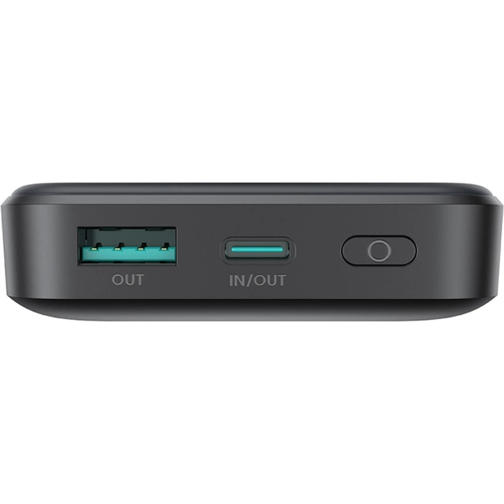 Powerbank Joyroom JR-W020 Mini 10000mAh USB-A / USB-C Induktiv 20W mit USB-C Kabel - Schwarz
