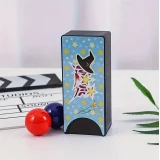 Zauberkasten mit Farbwechselb&auml;llen Rot/Blau klassisches Magierzubeh&ouml;r f&uuml;r Illusionen - Schwarz