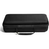Boîte de rangement pour montres 15 places avec coussin en mousse anti-choc pour voyage - Noir