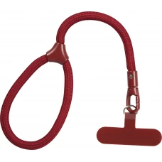 Bracelet universel de corde attache pour coque - Bordeaux