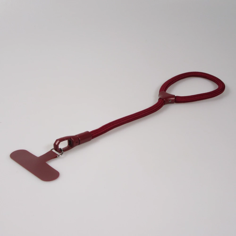 Bracelet universel de corde attache pour coque - Bordeaux