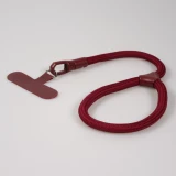 Bracelet universel de corde attache pour coque - Bordeaux