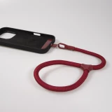 Bracelet universel de corde attache pour coque - Bordeaux